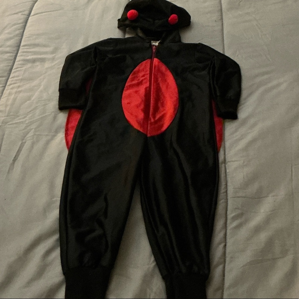 Kids Ladybug Costume - Black and Red